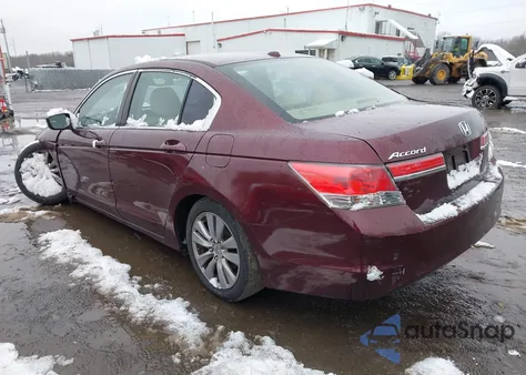 2011 Honda Accord 2.4 Ex-L from USA, damaged, VIN 1HGCP2F85BA102331